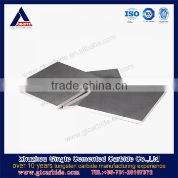 Cemented carbide plates for copper