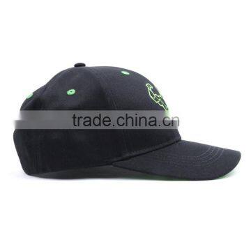 Fashion Adjustable Sport Baseball Black Caps photo-3