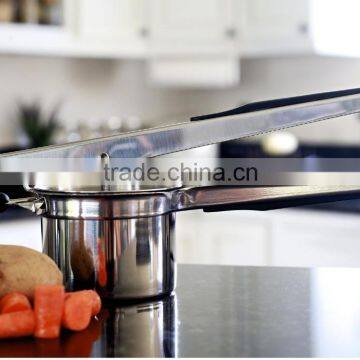 Professional Potato Ricer and Masher, 18/10 Stainless Steel Baby Food Press & Spaetzle Maker