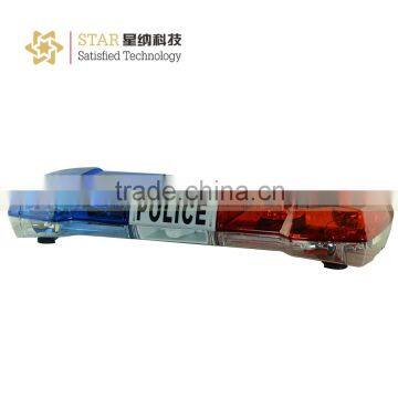 Police Led Warning Red and Blue Rotating Lightbar With Speaker photo-2
