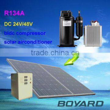 Hot Promo! r134a 48v komprassoru made in china for dc solar powered air conditioners solar energy systems for homes of BTS Telec