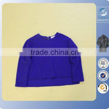 Blue Back Zip Wool Coat/tan Wool Coat/handmade Wool Coat