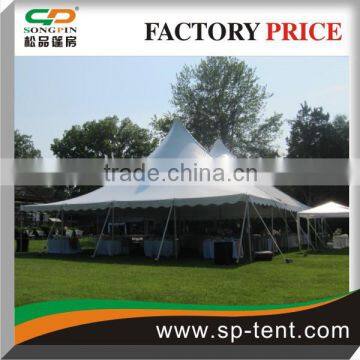 12x18m classic pole tents For 150 people dinner events