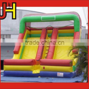 Water Play Equipment Double Inflatable Slide with Pool