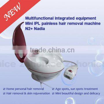 480-1200nm N2+Nadia Beauty Equipment For Permanent Hair Removal Age Spot Removal IPL Machine 2015 Portable Hair Removal Devices 640-1200nm photo-4