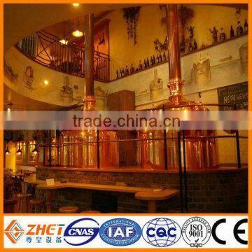 red copper beer brewing equipment