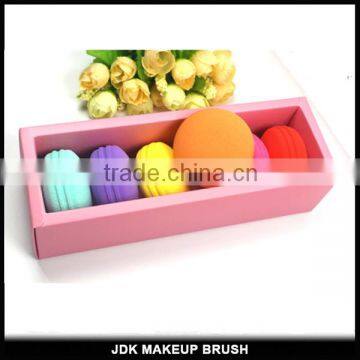 New Product Gift Set 6PCS Macaroon Makeup Blender Macaroon Sponge set