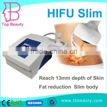 portable handheld ultrasonic massager hifu ultrasound fat reduction slimming device