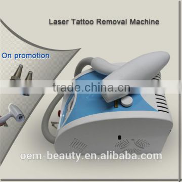 2015 Factory direct sales q-switched nd yag laser tattoo removal mchine - D006