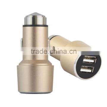 car usb charger quick charge 2.0 car charger Universal car phone charger with 2 port