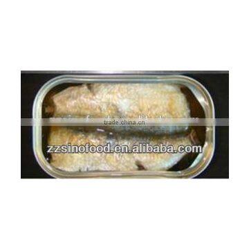 125G NW healthy food fish canned in oil