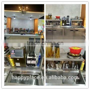 bubble tea counter for bubble tea equipments and machines