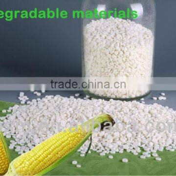 Biodegradable cornstarch plastic raw material