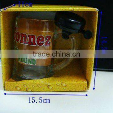 hot sale novel special beer cups with bell