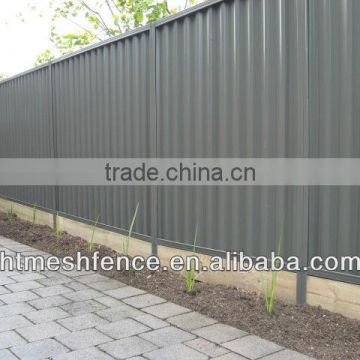 pedestrian steel hoarding fencing