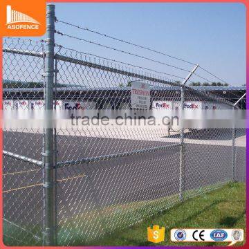 2017 best selling diamond mesh fence 50*50mm opening chain link fence