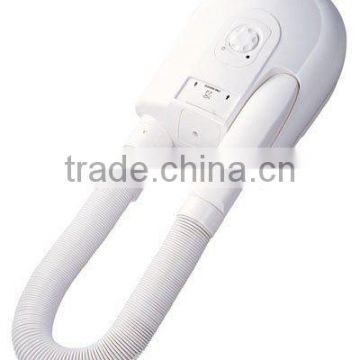 European standard Five Level heater ,Low Noise hair dryer, wall mounted hair dryer, hotel hair dryer