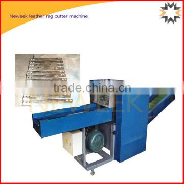 Neweek fiber waste cloth sponge leather rag cutter machine