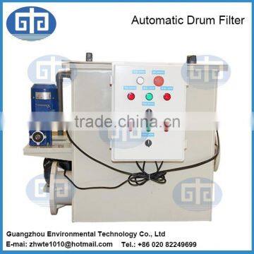 Automatic Back-flushing Fish Farm Drum Filter