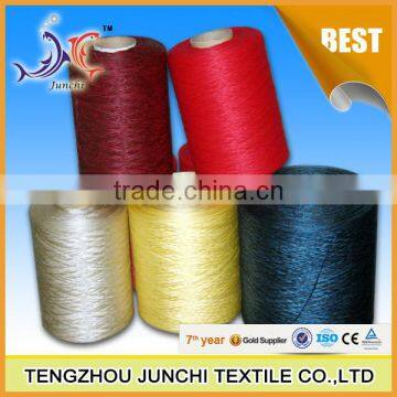 Raw White Polyester Yarn / 100% Polyester Spun Yarn / Polyester Close Virgin Yarn photo-6