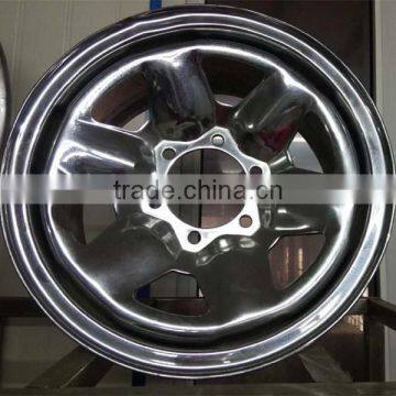 Chrome Finishing and 16-20 Inch Diameter WHEELS