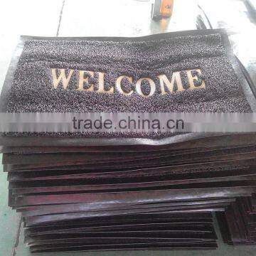 2016 HOT !!! Home Designs Pvc Coil Material Washable Pvc Floor Carepet Door Mat photo-4
