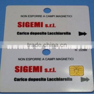 Hot Selling RFID Magnetic Strip on Credit Card by Professional RFID Manufacturer