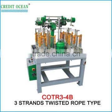 CREDIT OCEAN COTR3 high speed plastic rope making machine