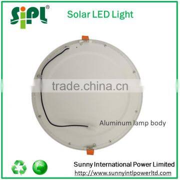 New Solar Skylight / Tube Solar Powered Round Flat SMD2835 Led Panel House Light photo-4