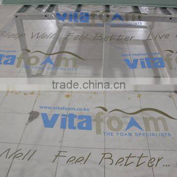 big discount factory price transparent mattress PVC film with logo