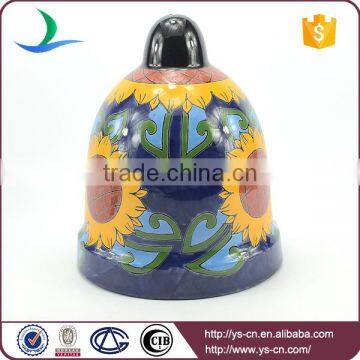 YSfp0006 Unique Bell Shape Decorative Garden Stone Flower Pot for Home photo-3