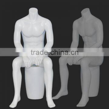 Male Headless Sitting Mannequin for Window Display photo-2