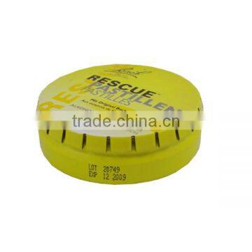 round click clack tin box