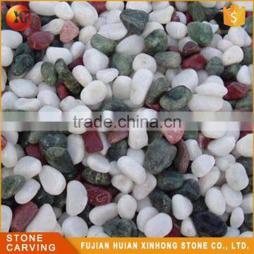 Colored Smooth Decoration Pebble Tile Wholesaler photo-3