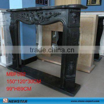 Hand Carved Marble Fireplace
