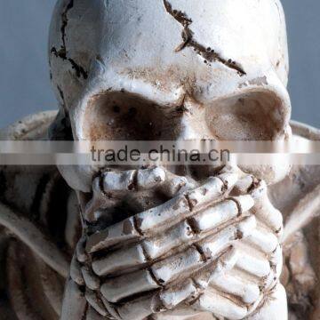 Decorative Artificial Geek Resin Skeleton Figurine photo-2
