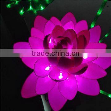 Wholesale hot Christmas home/garden latest lotus led tree on sale