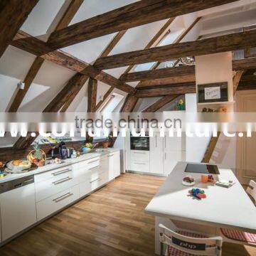 New Design Solid Surface Countertop of Kitchen Cabinets / Islands photo-3