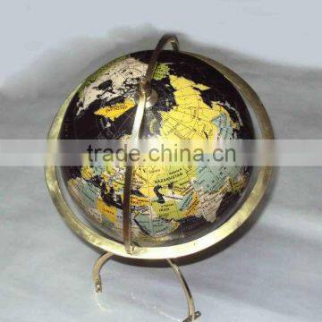 Educational Globe With Metal Base, Rotating World Globe, Unique World Globe, Table World Globe, photo-3