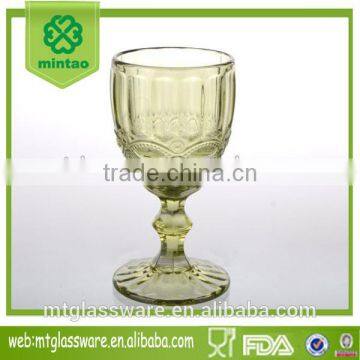 2016return to the ancients colours emboss originality wine glass set