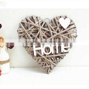 2017 Party Decoration Woven Wicker Heart photo-6