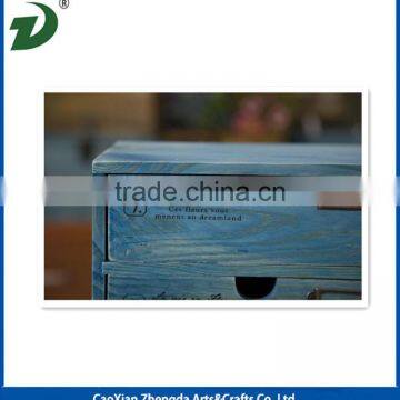 Pure Handmade Small Wooden Cabinet for Wholesale photo-6