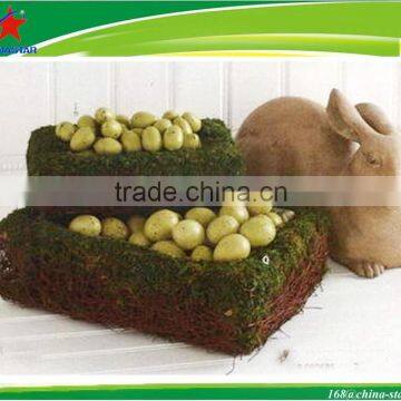 rattan moss pot for flower