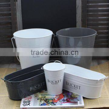 High Quality Garden/Kitchen/Home/ Metal Bucket party beer ice bucket