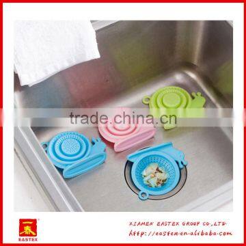 Snail Shape Candy-colored and Flexible Filter for Kitchen Sinks photo-4