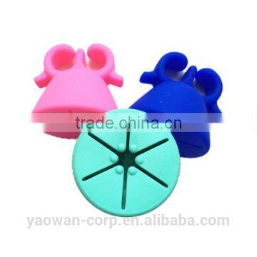 Popular Soft Silicone Nail Art Tools Finger Cots Holder photo-5