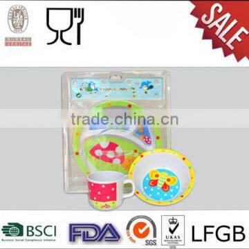 Melamine gift for children melamine dinnerware