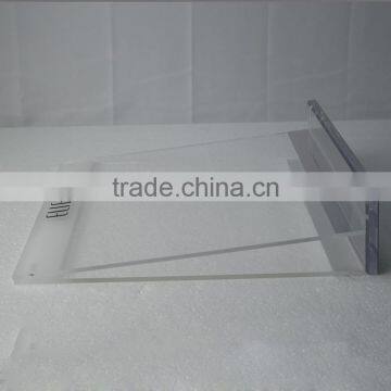 T shape acrylic sign holder