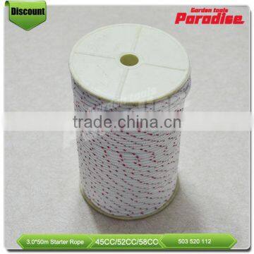 3.0mm*50m 3.0mm*100m Nylon Chainsaw Starter Rope photo-3