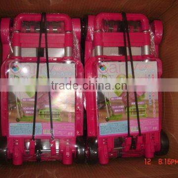 3 LUGGAGE PORTABLE TROLLEY